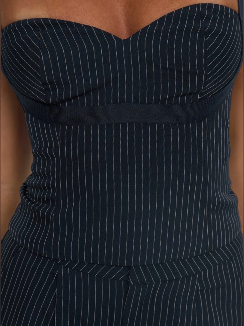 NWT Princess Polly Briana Pinstripe Pant Set - Picture 6 of 14